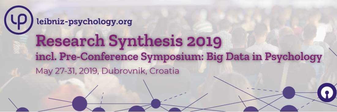 Towards entry "DiKuBi auf der Tagung „Big Data in Psychology“ 2019"